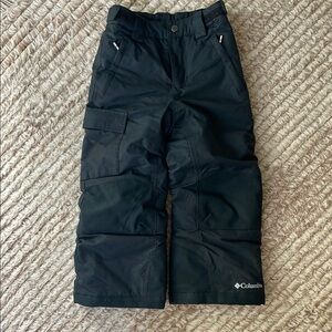 Columbia Kids Black Snow Pants